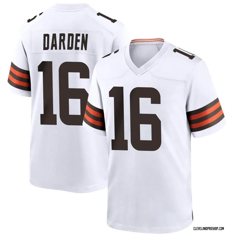 Jaelon Darden Men's Nike Cleveland Browns Brown Custom Game Jersey - Yahoo  Shopping