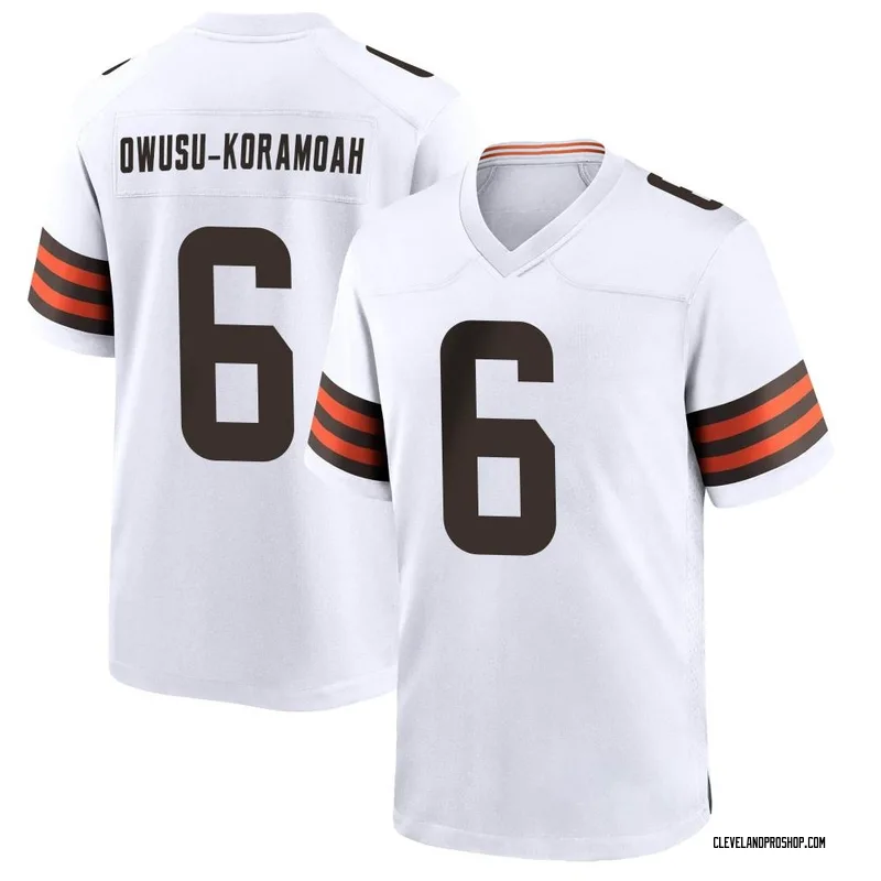 White Men's Jeremiah Owusu-Koramoah Cleveland Browns Limited Vapor  Untouchable Jersey