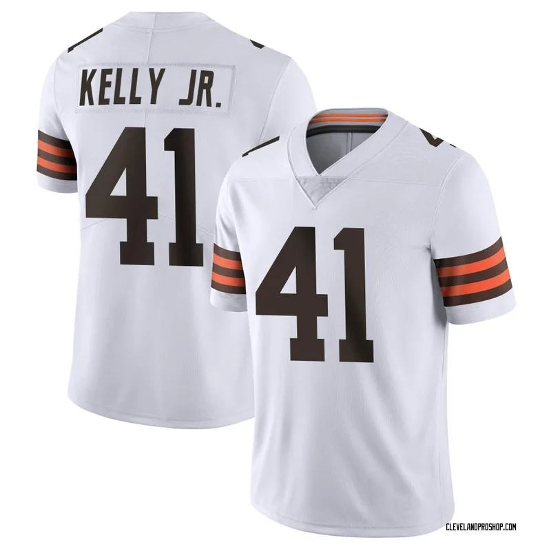 White Youth Cade York Cleveland Browns Limited Vapor Untouchable Jersey