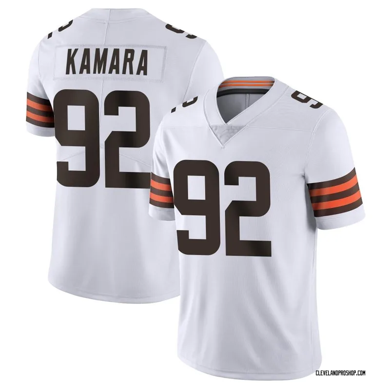 White Men's Sam Kamara Cleveland Browns Game Jersey